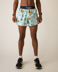 Men's Swaggy Chickens 4" Half Split Shorts
