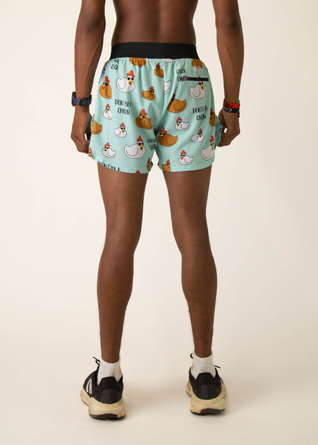 Men's Swaggy Chickens 4" Half Split Shorts