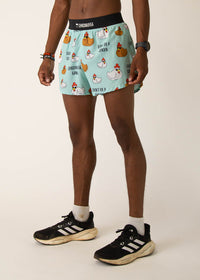 Men's Swaggy Chickens 4" Half Split Shorts