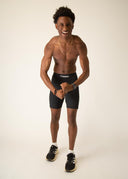 Men's Black 8" Half Tights XS S M L XL