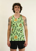 Men's Pickles Performance Singlet (Green) XS S M L XL