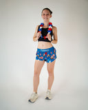 Women's Pool Party 1.5" Split Shorts (XXS, XS, S, M, L, XL)