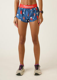 Women's Popsicles 1.5" Split Shorts (XXS, XS, S, M, L, XL)