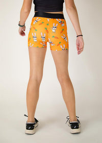 Women's Bad Bunny 3" 2-Pocket Compression Shorts XS S M L XL