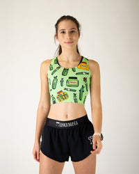 Women's Pickles Power Crop Top XXS-XL