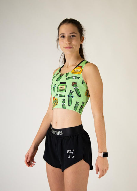 Women's Pickles Power Crop Top XXS-XL