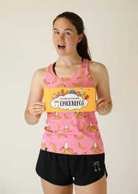 Women's Bananas Performance Singlet (Pink)
