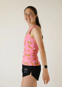 Women's Bananas Performance Singlet (Pink)
