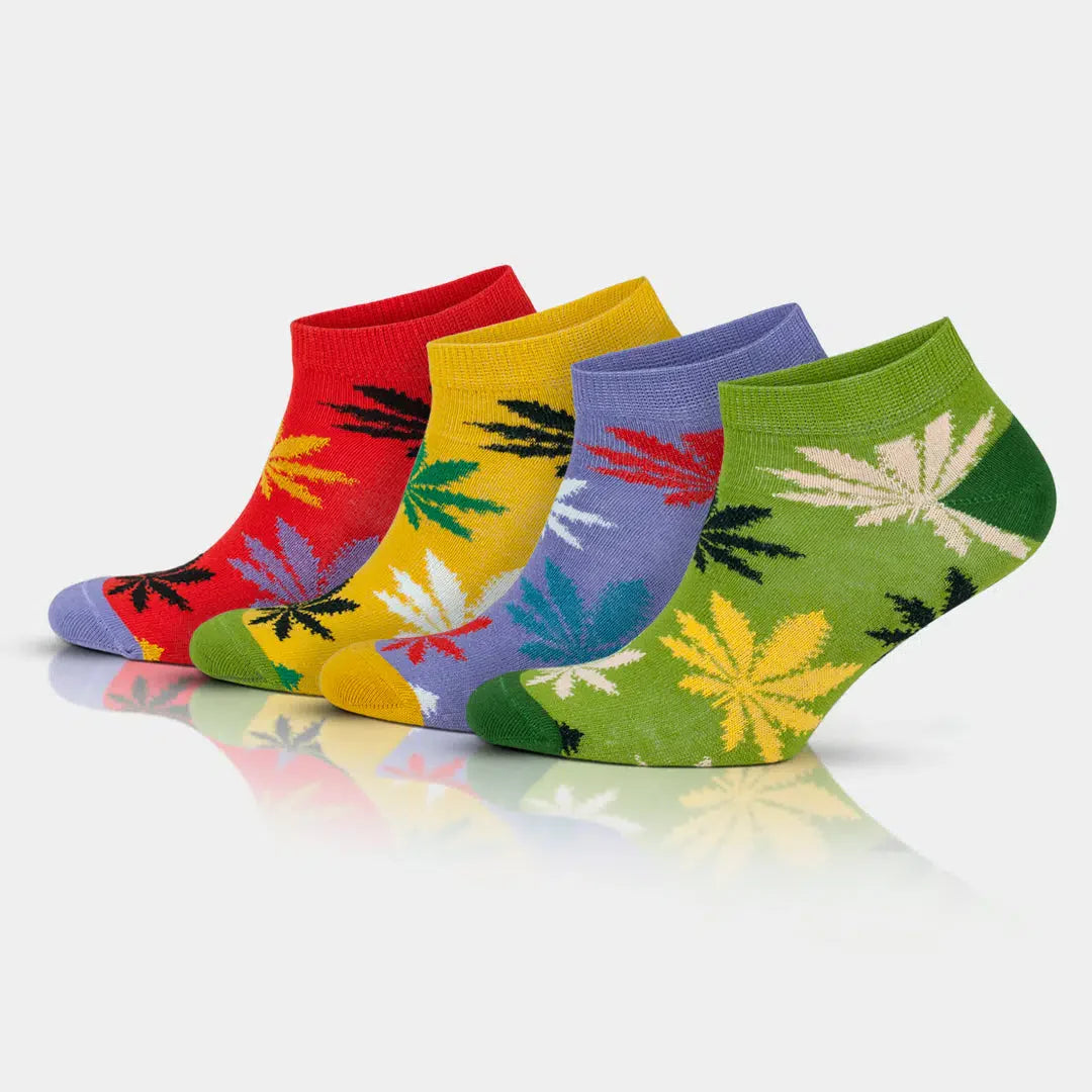 Women's Cotton Low Cut Cute Floral Socks