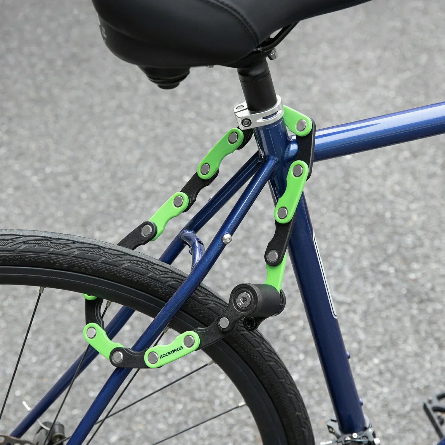 Bike Lock Hamburger Fold Anti-Theft