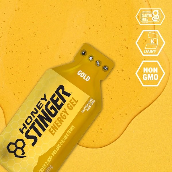 Gold Energy Gel Box of 24