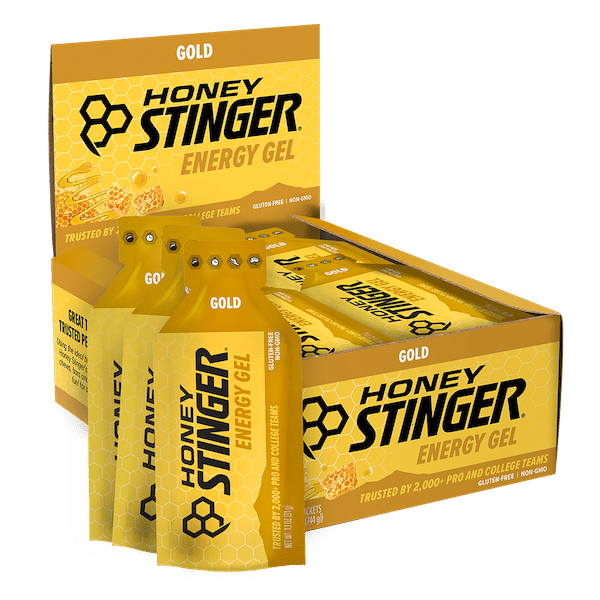 Gold Energy Gel Box of 24