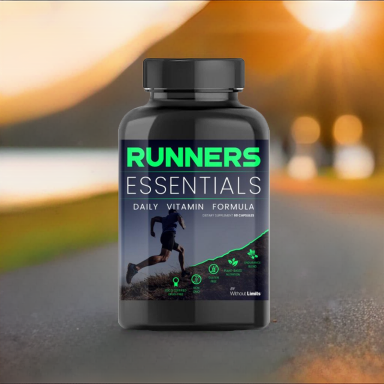 Runners Essentials Daily Vitamin Formula • 1 Month Supply