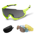 ROCKBROS Polarised Sports Sunglasses with 4 Interchangeable Lens