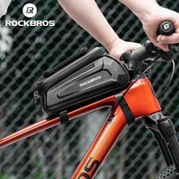 Hardshell Top Tube Bag with Phone Mount