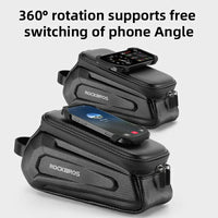 Hardshell Top Tube Bag with Phone Mount