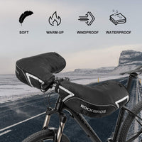 ROCKBROS Winter Handlebar Mittens - Extreme Cold Weather MTB Fat Bike Pogies