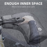 ROCKBROS Thinsulate Thermal Bike Handlebar Mittens - Cold Weather Pogies Cover Gloves