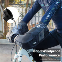 ROCKBROS Thinsulate Thermal Bike Handlebar Mittens - Cold Weather Pogies Cover Gloves