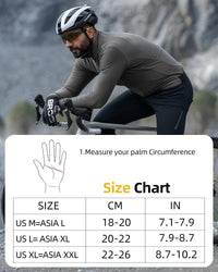 Warm Full Finger Cycling Gloves, Motorcycle Mountain