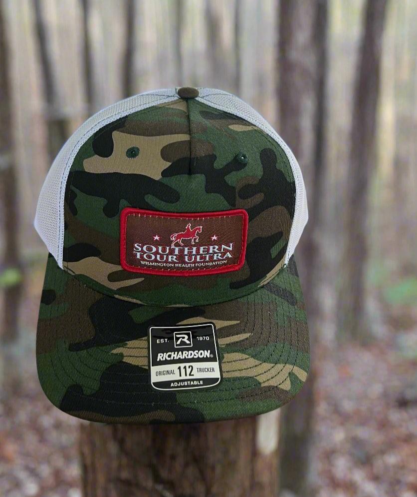 Camo/White Trucker Hat