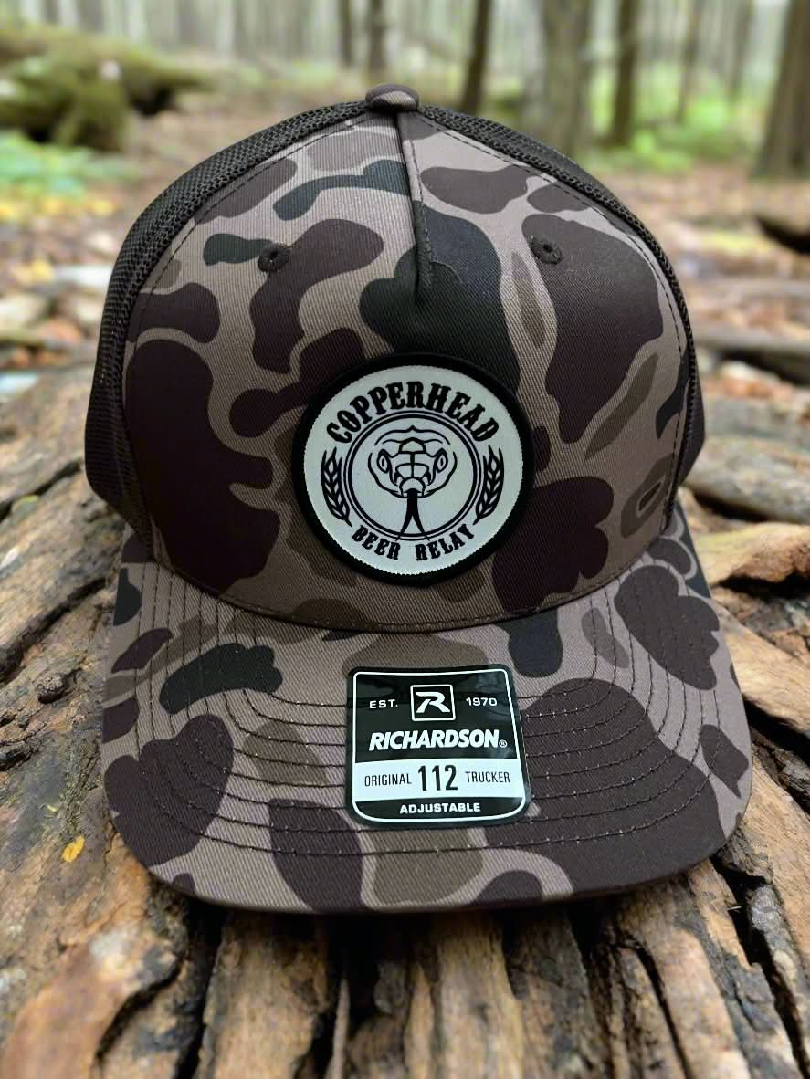 Copperhead Beer Relay Camo Hat