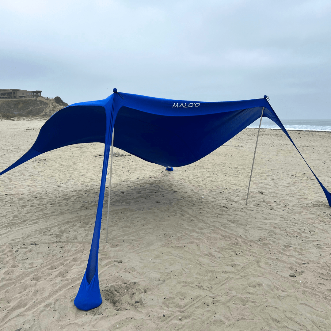 Malo’o DualShade™ 10x10 - Instant beach shade. Vehicle-ready awning