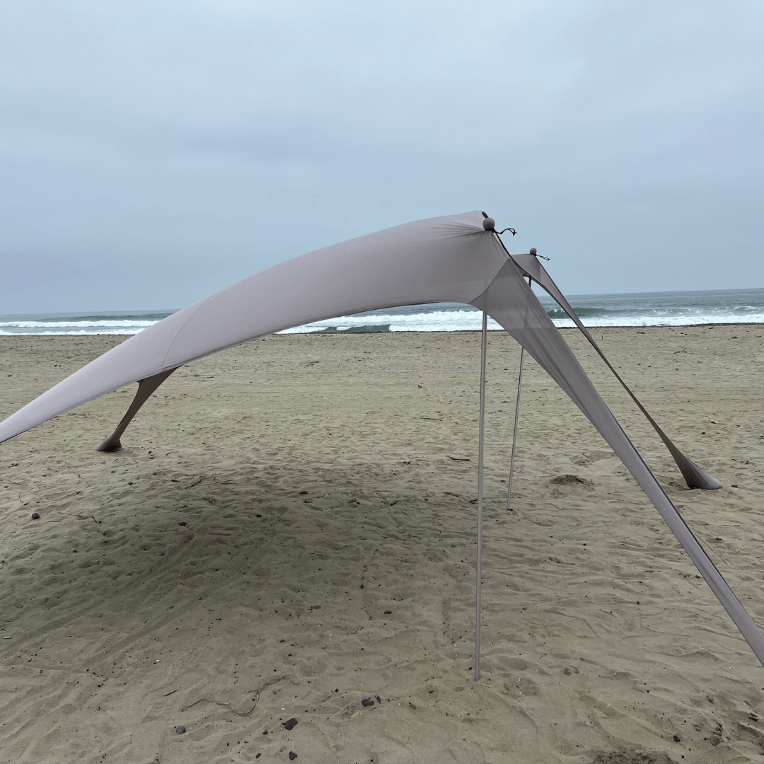 Malo’o DualShade™ 10x10 - Instant beach shade. Vehicle-ready awning