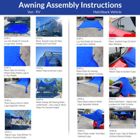 Malo’o DualShade™ 10x10 - Instant beach shade. Vehicle-ready awning