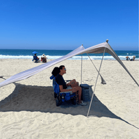 Malo’o DualShade™ 10x10 - Instant beach shade. Vehicle-ready awning