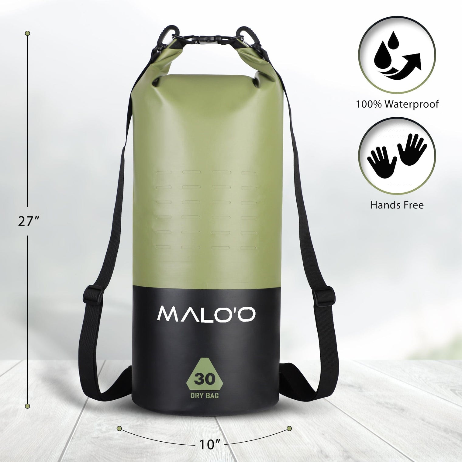 DryPack 30 Liter Kayak Dry Bag