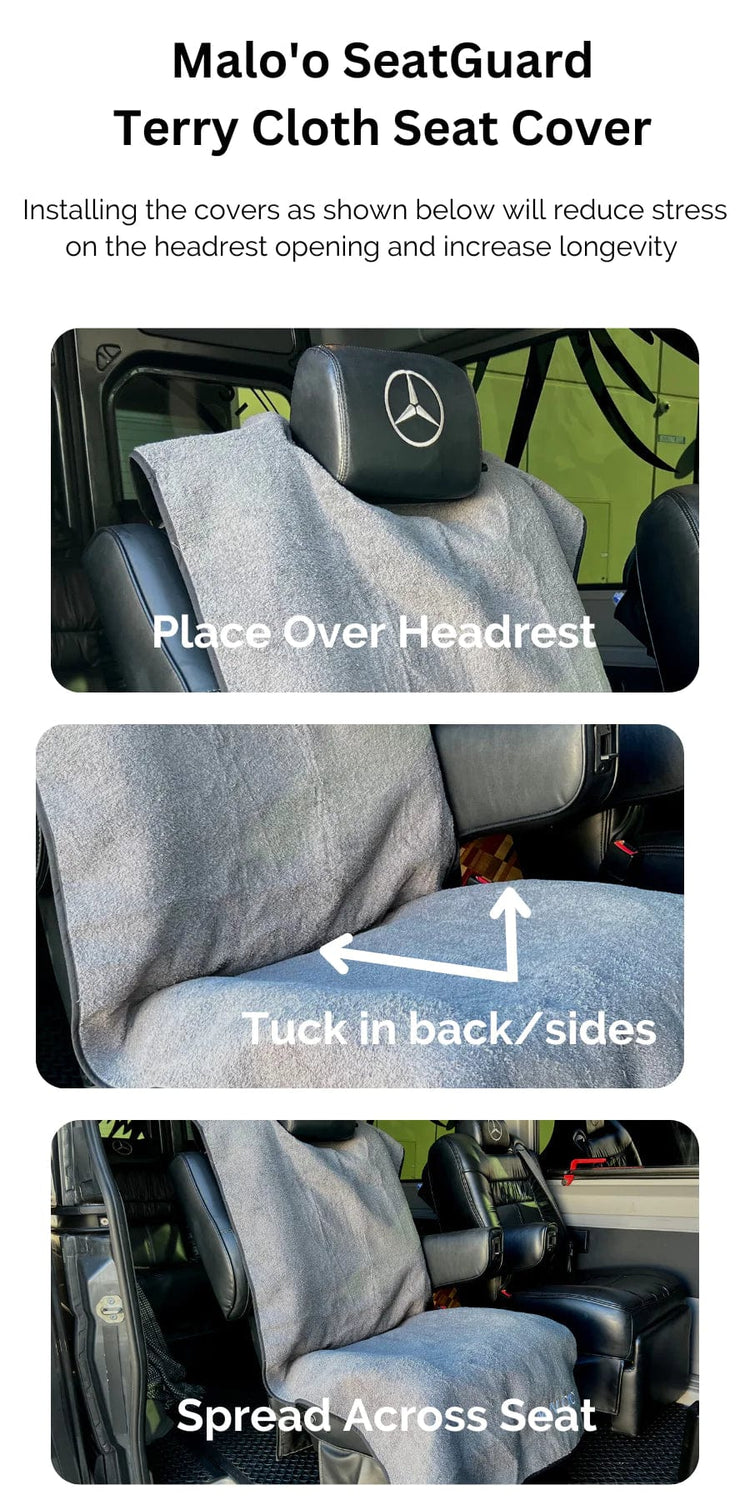 SeatGuard Terry Cloth Car Seat Cover