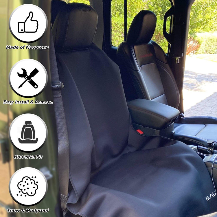 SeatGuard Non-Slip Waterproof Car Seat Cover (2 Pack)