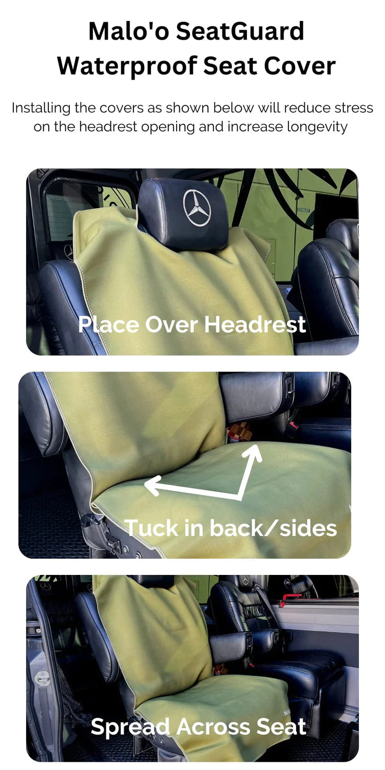 SeatGuard Waterproof Car Seat Cover