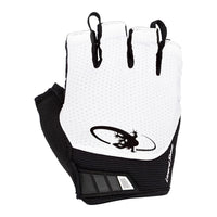 Lizard Skins Aramus Cadence Short Finger Cycling Gloves (White, 2XL)
