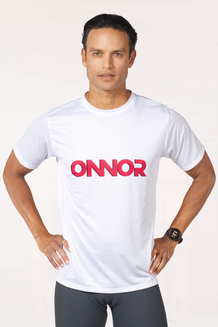 Men's ONNOR Running White Pro Shirt
