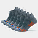 Men's Bamboo Low Cut Athletic Running Socks with Arch Support