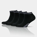 Men's Cotton Low Cut Black Athletic Socks