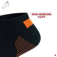 Men's Cotton Black Low-Cut Sneaker Socks