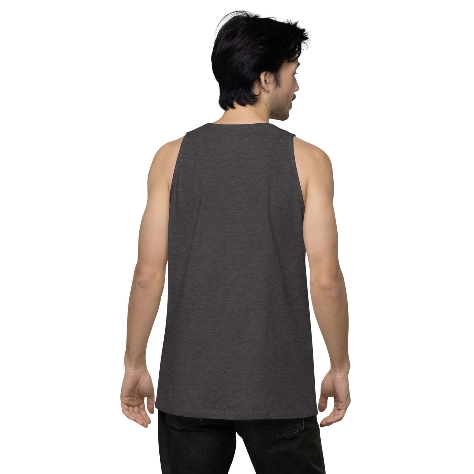 Men’s White Lake Half Premium Tank