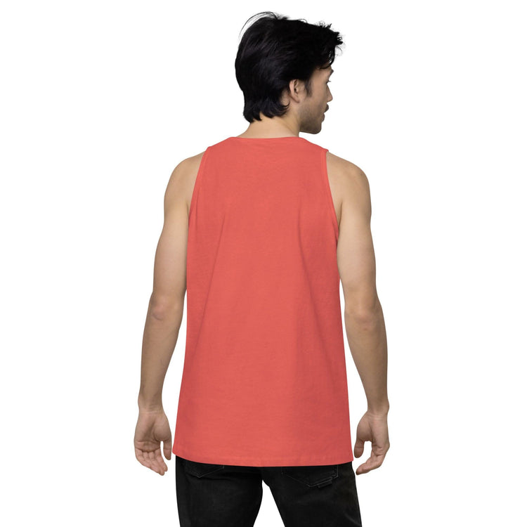 Men’s White Lake Half Premium Tank