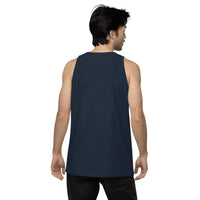 Men’s White Lake Half Premium Tank