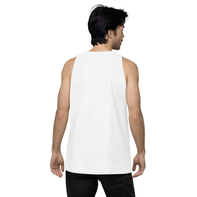 Men’s White Lake Half Premium Tank