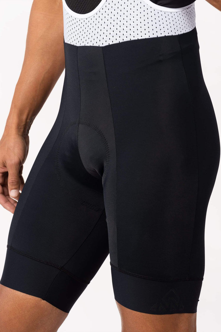 Men's Smooth Black Expert Cycling Bib