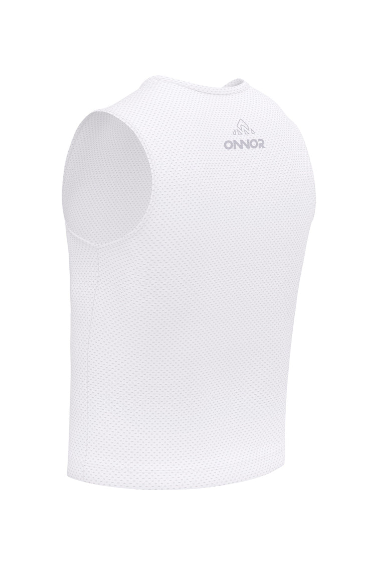 Men's White Pro Cycling Base Layer