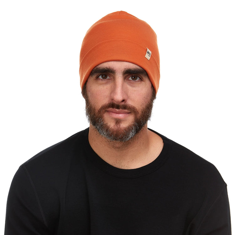 Lightweight - Ridge Cuff Beanie 100% Merino Wool