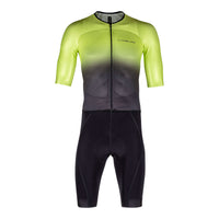 Nalini BAS ERGO Men's Cycling / Triathlon Skinsuit (Black / Yellow) L, 2XL, 3XL