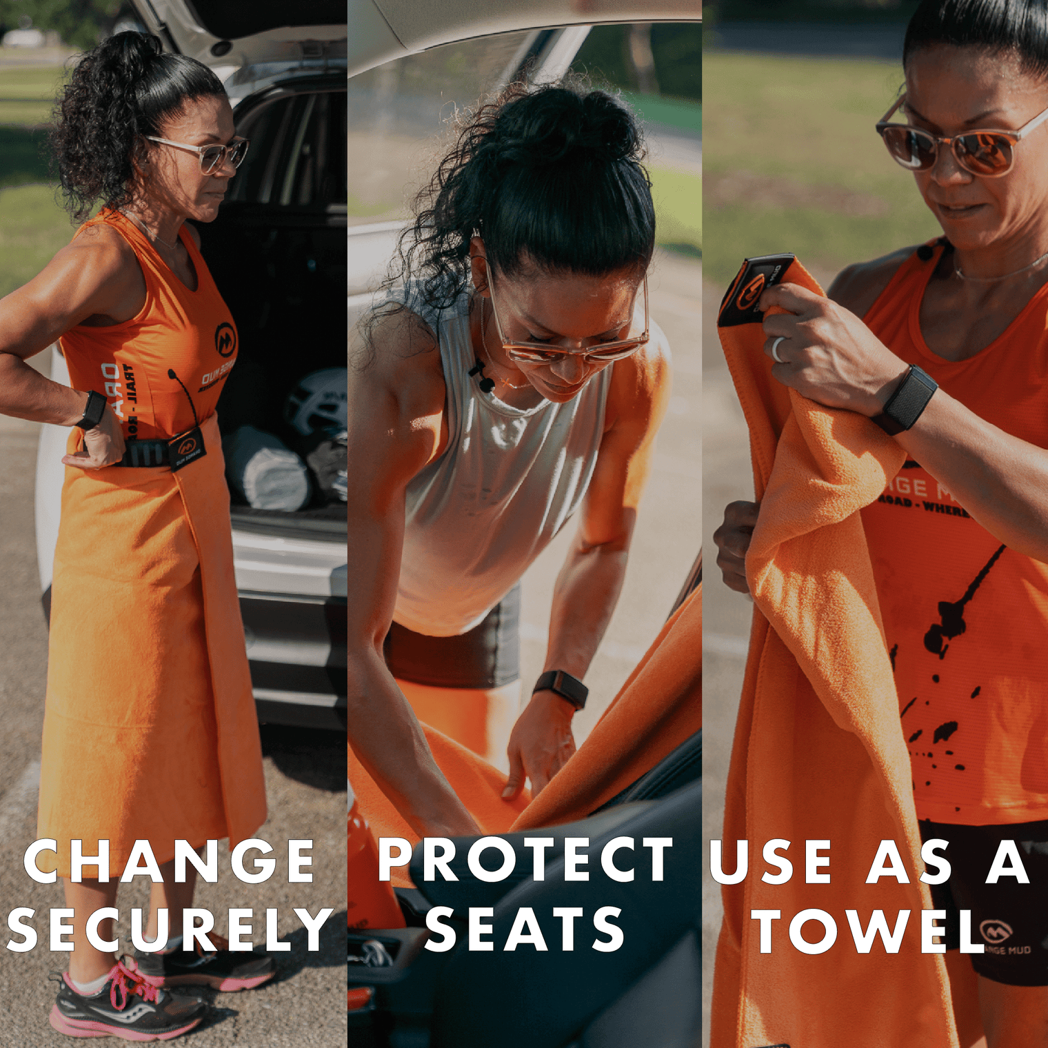 Transition Wrap Extreme: Waterproof Seat Cover and Changing Towel