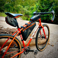 Top Tube Bag, Welded, TPU, Black