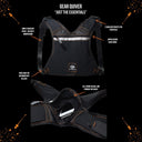 Gear Quiver, fits normal size and plus size phones, plus nutrition.